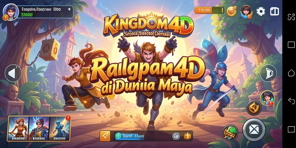 Tangkapan layar KINGDOM4D menunjukkan balapan seru di trek yang menantang.