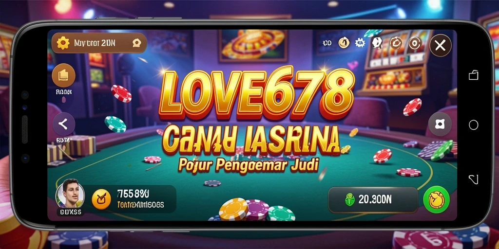 Tampilan gameplay kasino yang mengasyikkan di LOVE678.