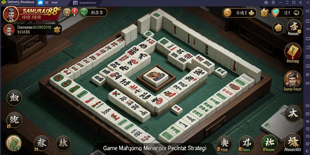 Tampilan gameplay menegangkan dari SAMURAI88 yang penuh strategi.
