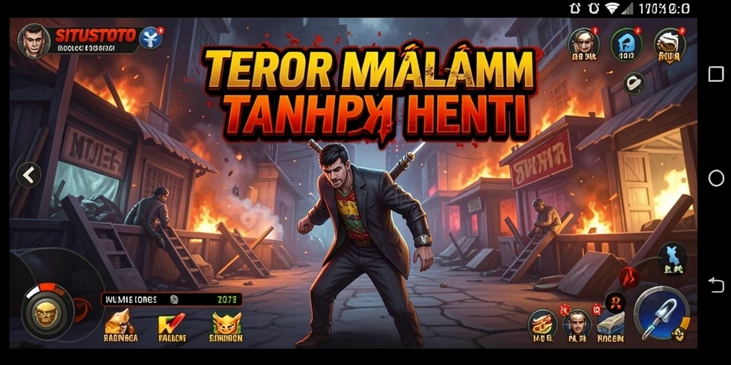 Screenshot gameplay SITUSTOTO yang mencekam saat menjelajahi ruangan gelap.